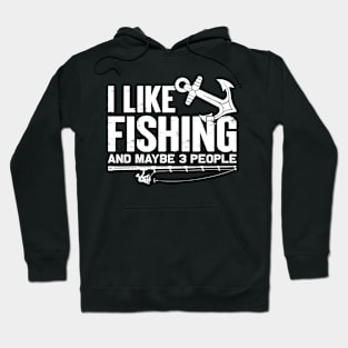 Fishing Is My Hobby And A Day Without Fishing Rod Funny Hoodie